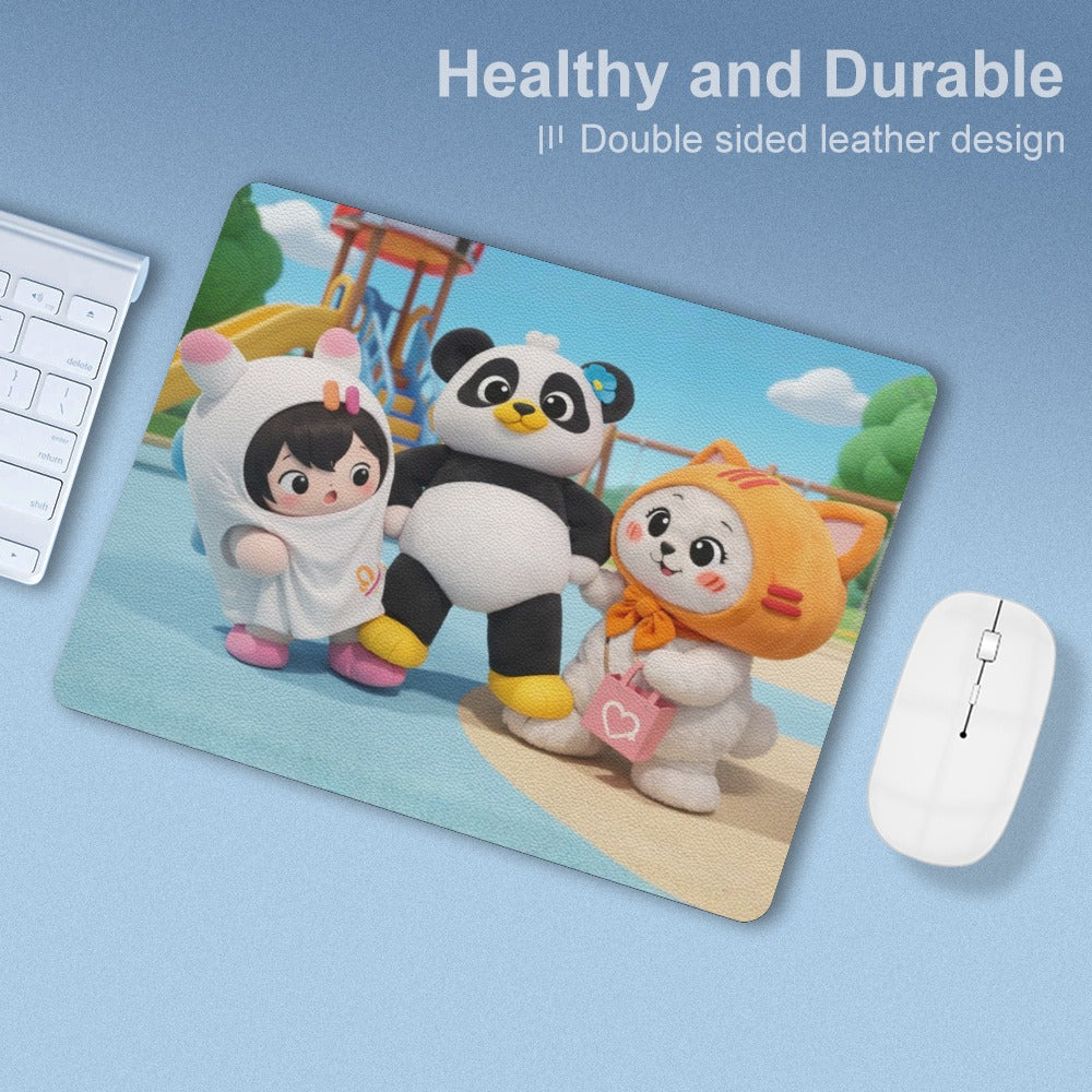 Sam Tua Bhat - Any, Lunar, MuvMuv - Leather Mouse Pad