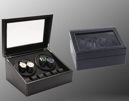 High-grade full carbon fiber full-automatic watch rocker household watch rocker watch display box watch box